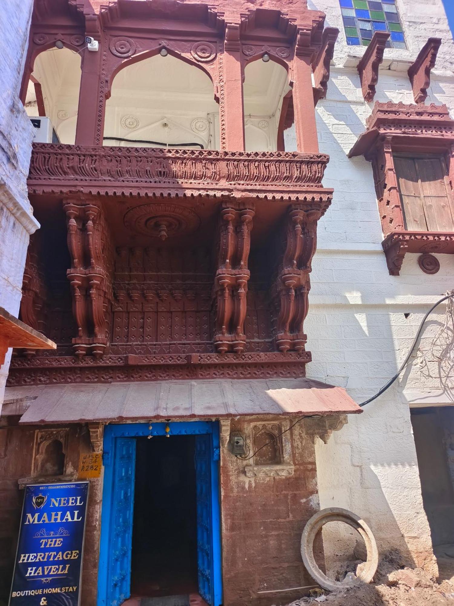 ג'ודפור Neel Mahal The Heritage Haveli מראה חיצוני תמונה